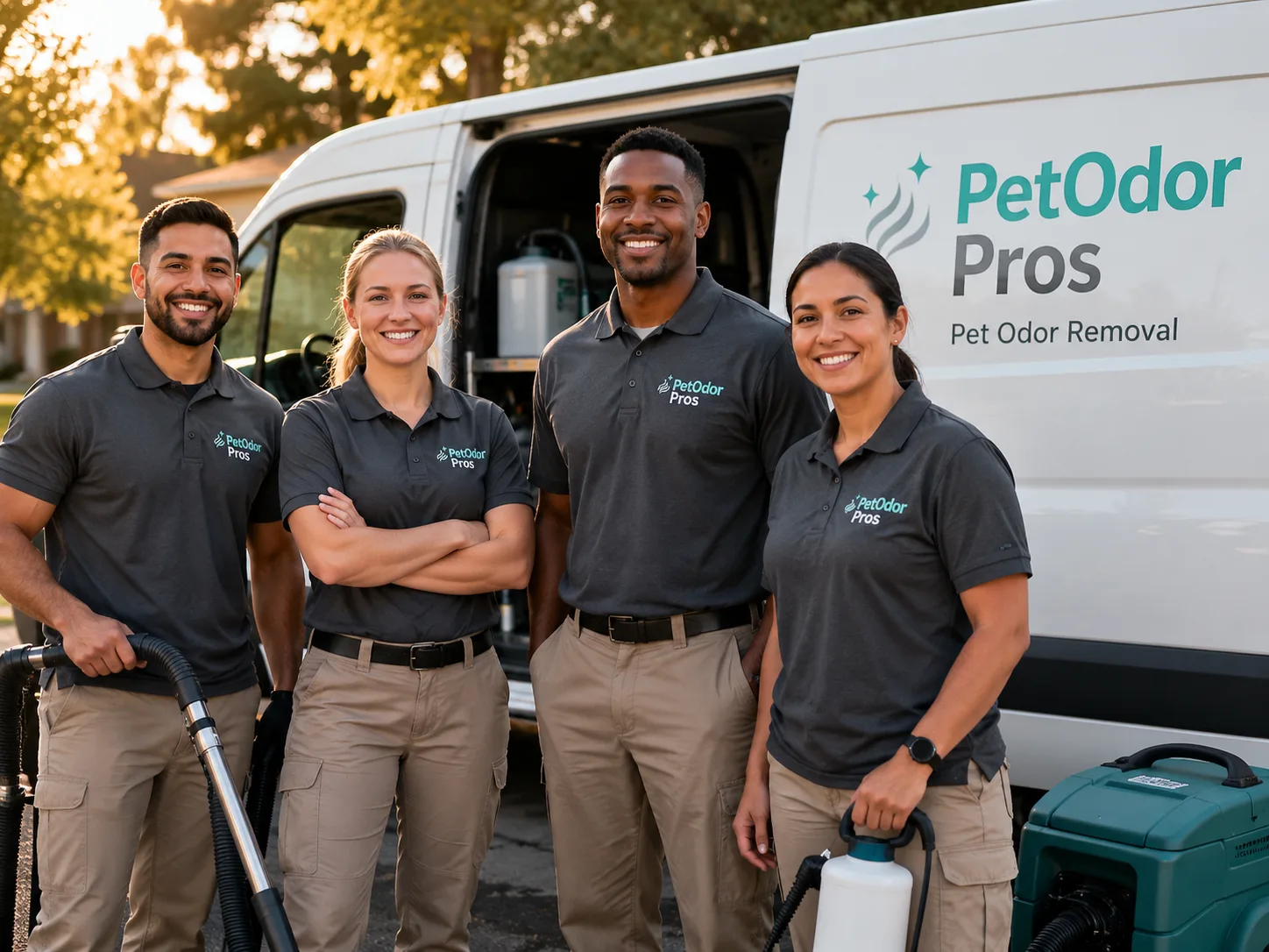 Pet Odor Removal team serving Burbank, OH